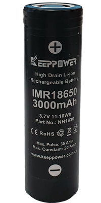 Keeppower IMR18650-3000 35A