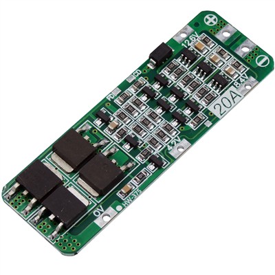 3S PCB Aideepen 10,8V max. 20A Schutzelektronik